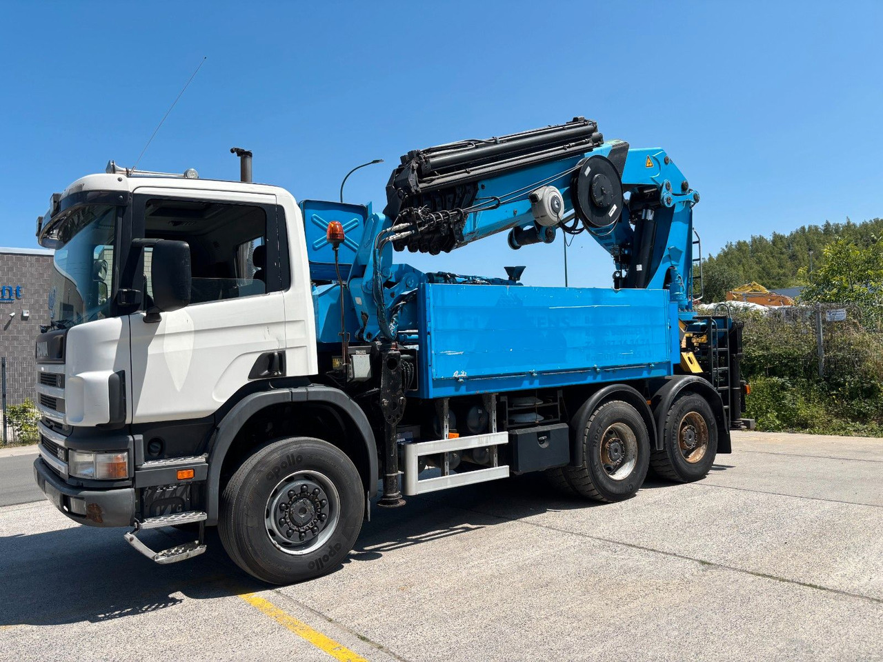 Scania 6x6 Palfinger PK 48000 fly-jib. 32m. - Kravas auto ar manipulatoru: foto 4 Scania 6x6 Palfinger PK 48000 fly-jib. 32m. - Kravas auto ar manipulatoru: foto 4