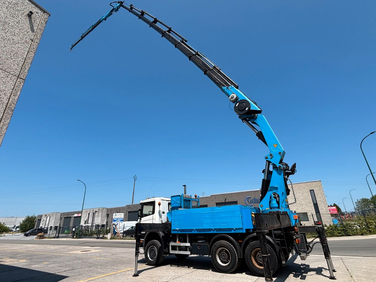 Scania 6x6 Palfinger PK 48000 fly-jib. 32m. - Kravas auto ar manipulatoru: foto 1 Scania 6x6 Palfinger PK 48000 fly-jib. 32m. - Kravas auto ar manipulatoru: foto 1