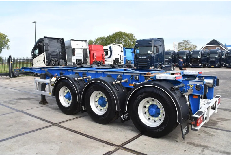 LAG O-3-CC - 20FT SWAP - ADR FL - ALCOA - BPW AXLES - DISC BRAKES - EMPTY WEIGHT 3080 KG!! - Puspiekabe noņemamā virsbūve/ Konteineru vedējs: foto 3 LAG O-3-CC - 20FT SWAP - ADR FL - ALCOA - BPW AXLES - DISC BRAKES - EMPTY WEIGHT 3080 KG!! - Puspiekabe noņemamā virsbūve/ Konteineru vedējs: foto 3