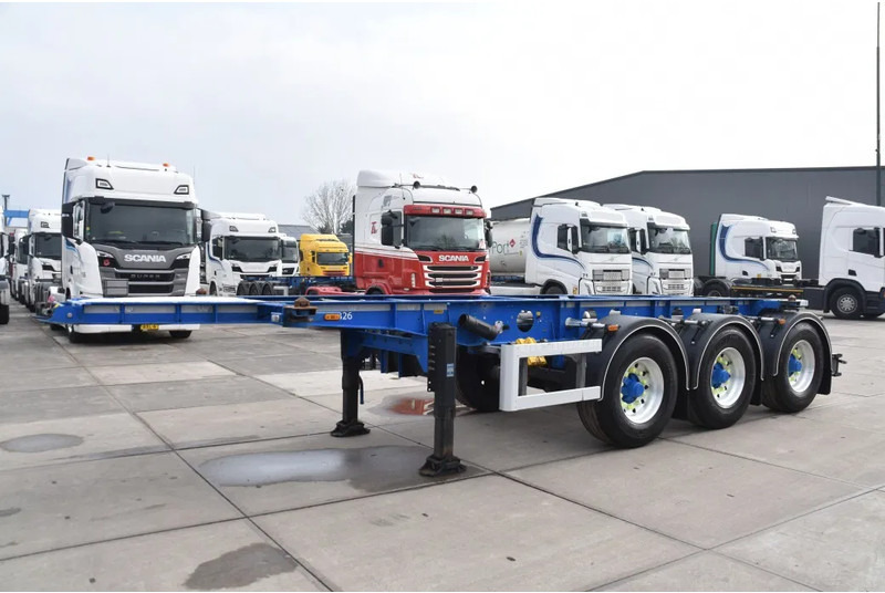 LAG O-3-CC - 20FT SWAP - ADR FL - ALCOA - BPW AXLES - DISC BRAKES - EMPTY WEIGHT 3080 KG!! - Puspiekabe noņemamā virsbūve/ Konteineru vedējs: foto 5 LAG O-3-CC - 20FT SWAP - ADR FL - ALCOA - BPW AXLES - DISC BRAKES - EMPTY WEIGHT 3080 KG!! - Puspiekabe noņemamā virsbūve/ Konteineru vedējs: foto 5