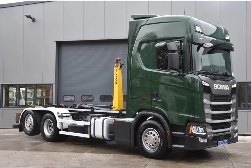 Scania S500 NGS 6x2*4 - HOOKLIFT - RETARDER - 477 TKM - PARK. AIRCO - WHEELBASE: 475 CM - PTO - EXCELLENT CONDITION - - Pacēlājs ar āķi: foto 2 Scania S500 NGS 6x2*4 - HOOKLIFT - RETARDER - 477 TKM - PARK. AIRCO - WHEELBASE: 475 CM - PTO - EXCELLENT CONDITION - - Pacēlājs ar āķi: foto 2