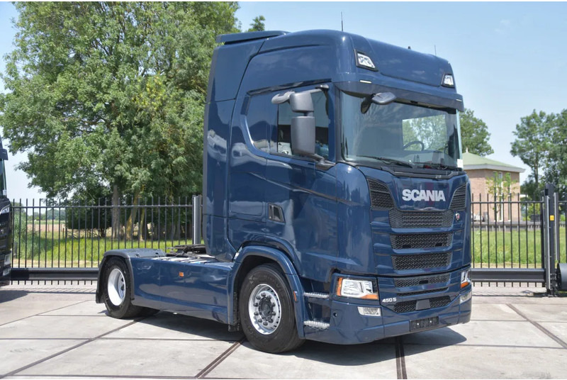 Scania S450 NGS 4x2NB - FULL AIR - 727 TKM - RETARDER - PARK. AIRCO - 2 x FUEL TANKS - TOP CONDITION - - Vilcējs: foto 1 Scania S450 NGS 4x2NB - FULL AIR - 727 TKM - RETARDER - PARK. AIRCO - 2 x FUEL TANKS - TOP CONDITION - - Vilcējs: foto 1