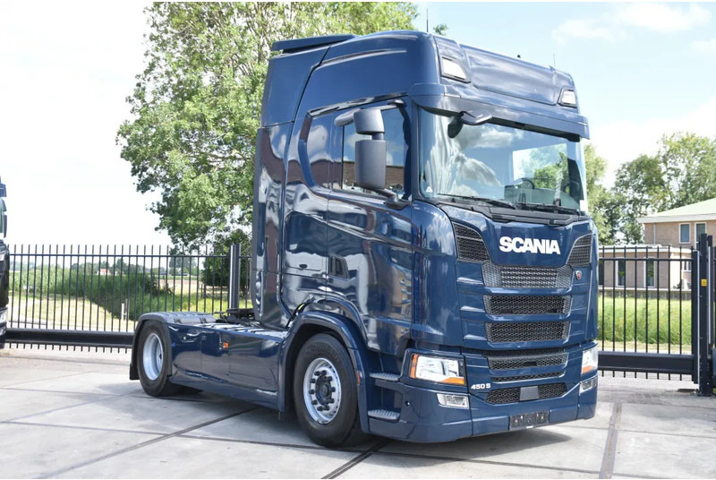 Scania S450 NGS 4x2NB - FULL AIR - 787 TKM - RETARDER - PARK. AIRCO - 2 x FUEL TANKS - TOP CONDITION - - Vilcējs: foto 1 Scania S450 NGS 4x2NB - FULL AIR - 787 TKM - RETARDER - PARK. AIRCO - 2 x FUEL TANKS - TOP CONDITION - - Vilcējs: foto 1