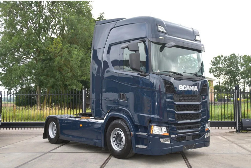 Scania S450 NGS 4x2NB - FULL AIR - RETARDER - ACC - PARK. AIRCO - 2 x FUEL TANKS - TOP CONDITION - - Vilcējs: foto 1 Scania S450 NGS 4x2NB - FULL AIR - RETARDER - ACC - PARK. AIRCO - 2 x FUEL TANKS - TOP CONDITION - - Vilcējs: foto 1