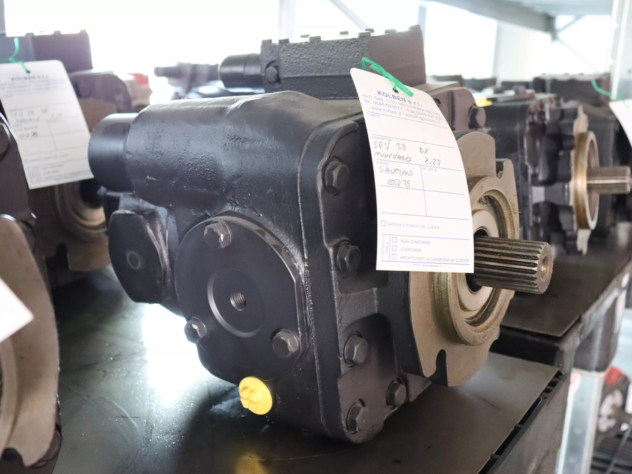DANFOSS / SAUER SVP 23 - Hidrauliskais sūknis - Celtniecības tehnika: foto 5 DANFOSS / SAUER SVP 23 - Hidrauliskais sūknis - Celtniecības tehnika: foto 5