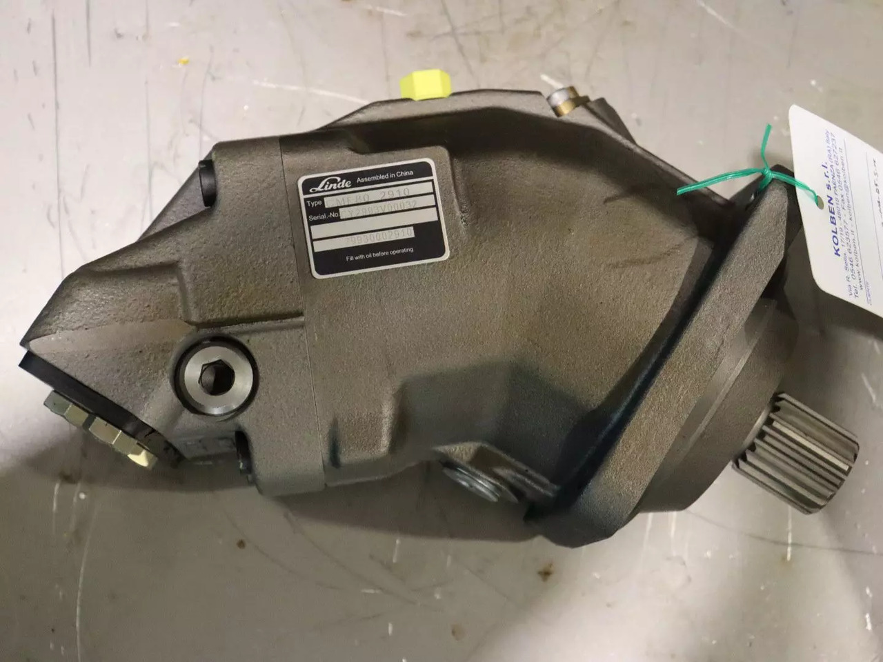 LINDE CMF80 2910 - Hidrauliskais motors - Celtniecības tehnika: foto 1 LINDE CMF80 2910 - Hidrauliskais motors - Celtniecības tehnika: foto 1