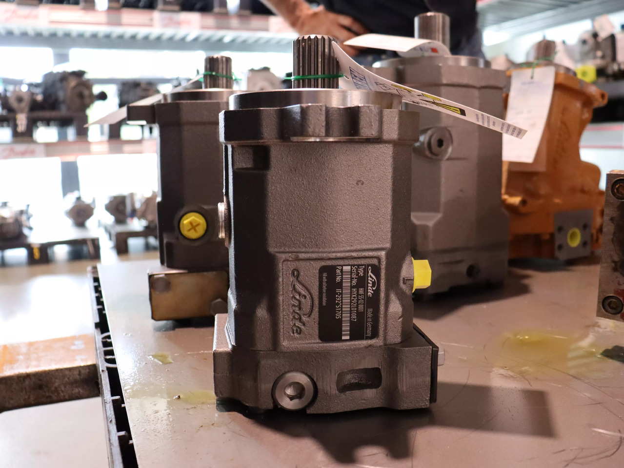 LINDE HMF 55-02 - Hidrauliskais motors - Celtniecības tehnika: foto 1 LINDE HMF 55-02 - Hidrauliskais motors - Celtniecības tehnika: foto 1