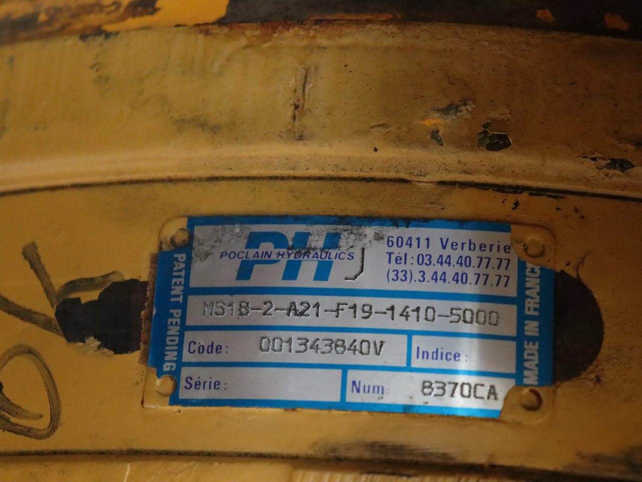 POCLAIN MS18-2-A21-F19-1410-5000 - Hidrauliskais motors - Celtniecības tehnika: foto 4 POCLAIN MS18-2-A21-F19-1410-5000 - Hidrauliskais motors - Celtniecības tehnika: foto 4