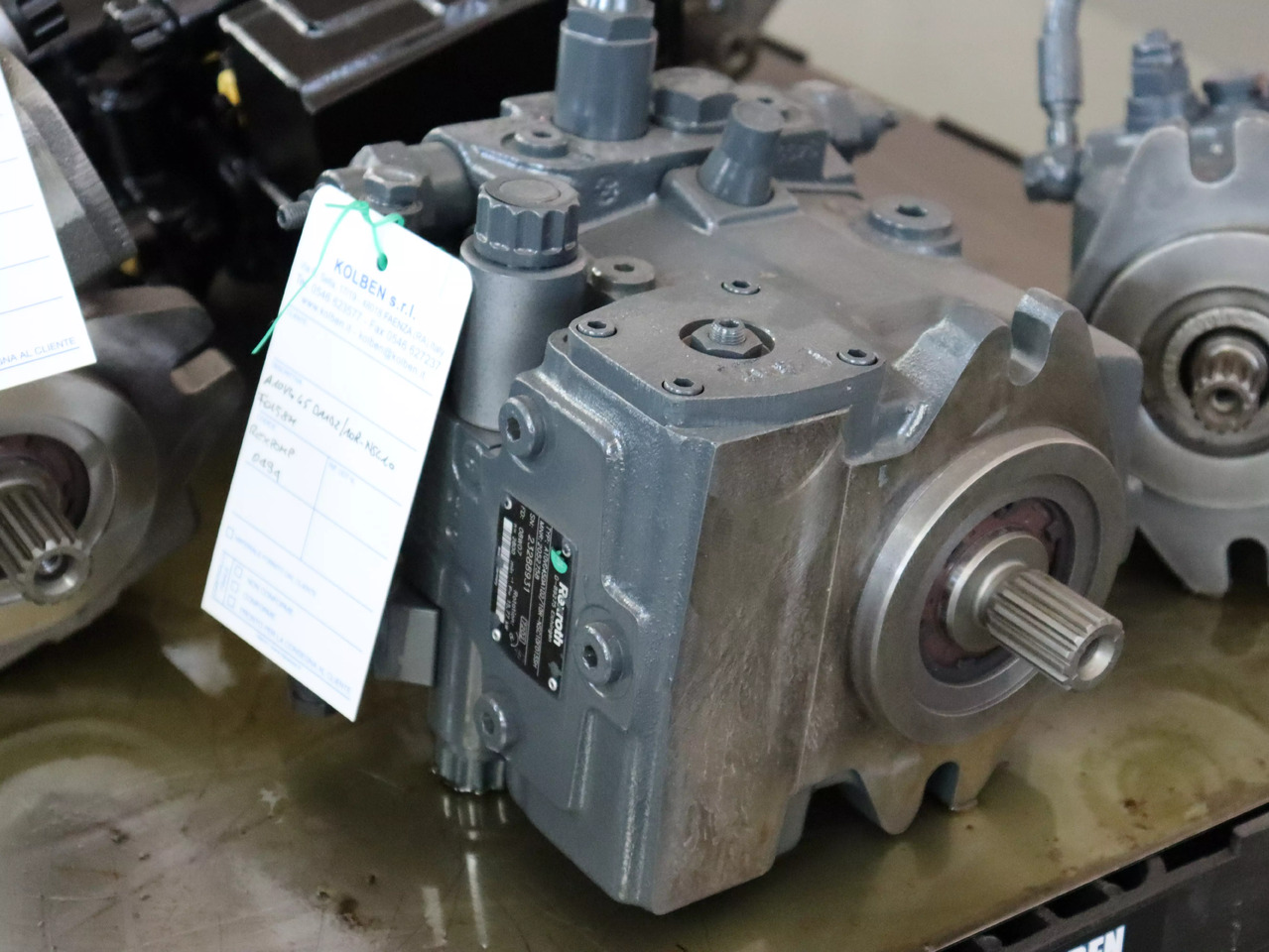 REXROTH A10VG45DA1D2/10R-NSC10F015SH - Hidrauliskais sūknis - Iekraušanas tehnika: foto 1 REXROTH A10VG45DA1D2/10R-NSC10F015SH - Hidrauliskais sūknis - Iekraušanas tehnika: foto 1