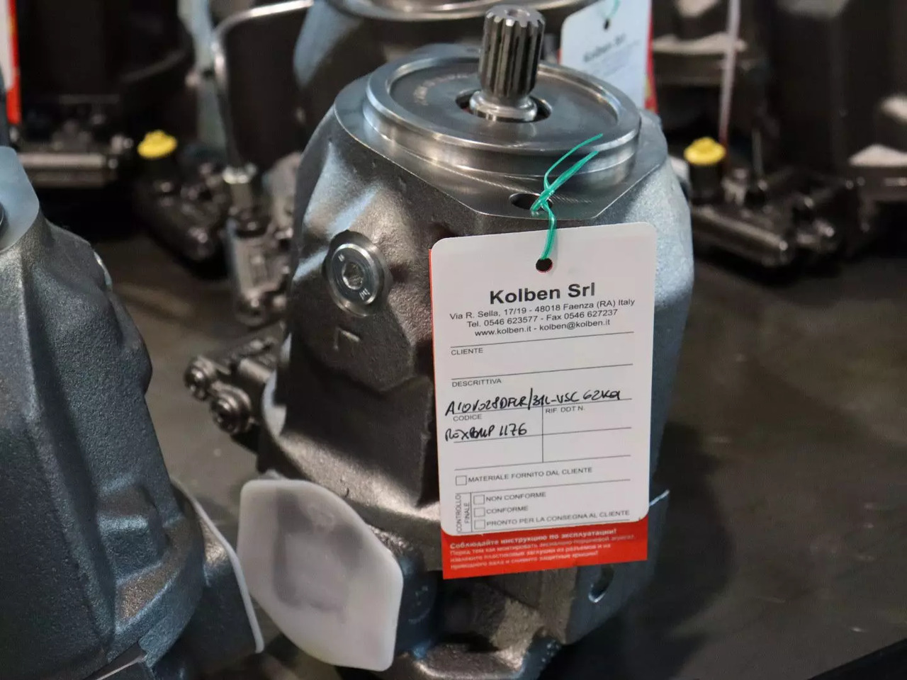 REXROTH A10VO28DFLR/31L-VSC62K01 - Hidrauliskais sūknis - Celtniecības tehnika: foto 1 REXROTH A10VO28DFLR/31L-VSC62K01 - Hidrauliskais sūknis - Celtniecības tehnika: foto 1