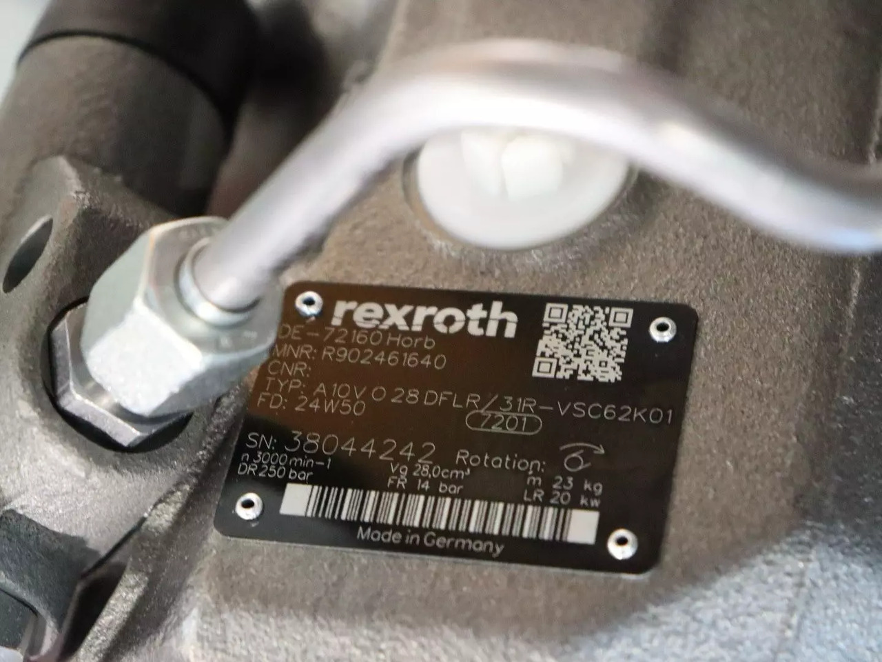 REXROTH A10VO28DFLR/31R-VSC62K01 - Hidrauliskais motors - Iekraušanas tehnika: foto 4 REXROTH A10VO28DFLR/31R-VSC62K01 - Hidrauliskais motors - Iekraušanas tehnika: foto 4