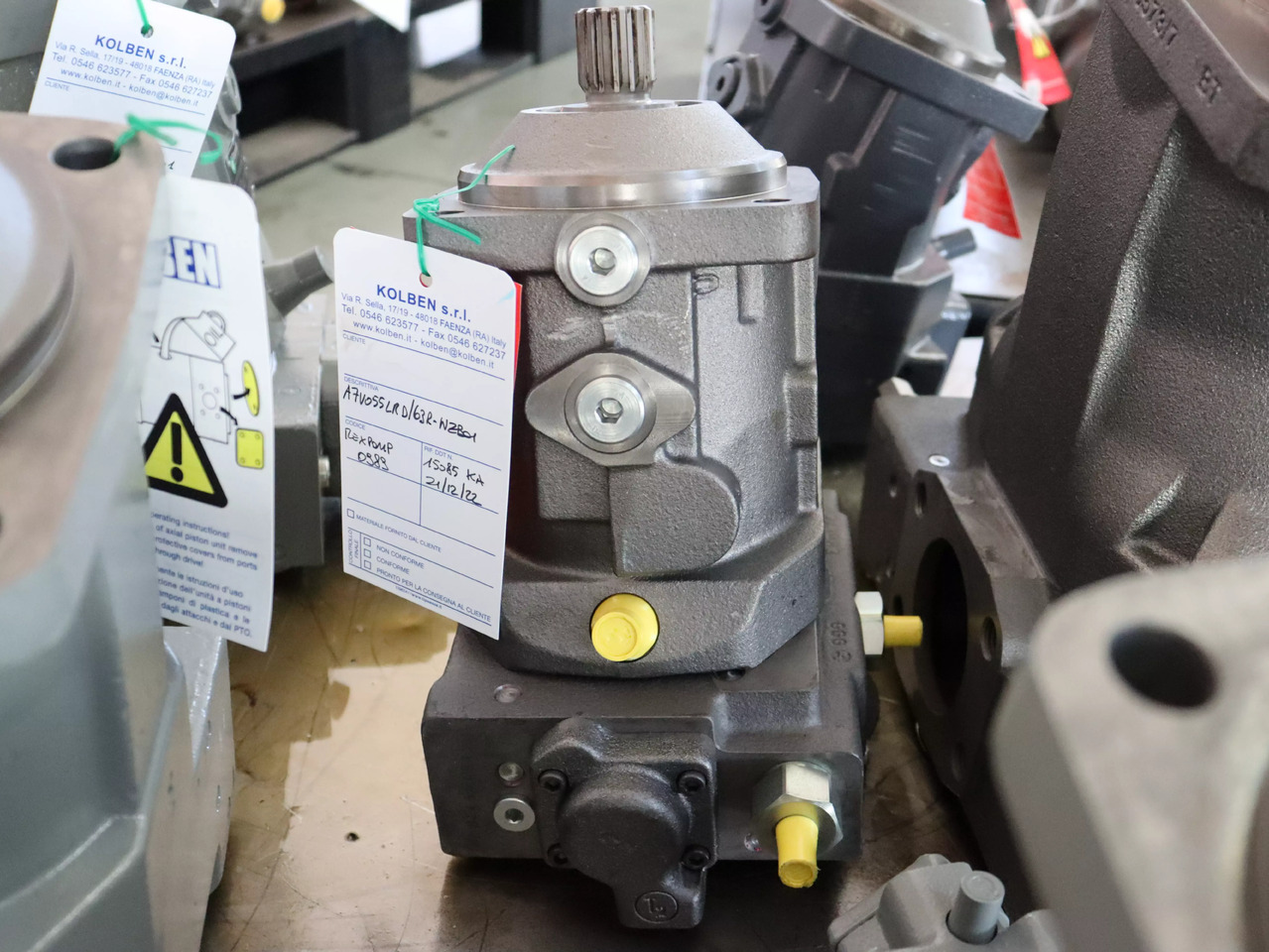 REXROTH A7VO55LRD/63R-NZB01 - Hidrauliskais sūknis - Celtniecības tehnika: foto 2 REXROTH A7VO55LRD/63R-NZB01 - Hidrauliskais sūknis - Celtniecības tehnika: foto 2