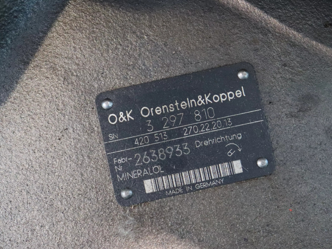 REXROTH A8VO80SRH2/60R1-PZG05F00 - Hidrauliskais sūknis - Iekraušanas tehnika: foto 4 REXROTH A8VO80SRH2/60R1-PZG05F00 - Hidrauliskais sūknis - Iekraušanas tehnika: foto 4