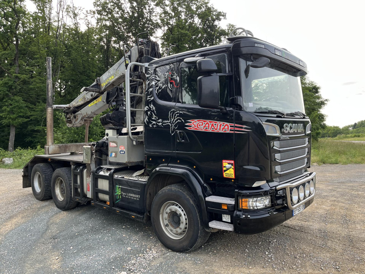 SCANIA R 580 CB6x4EHZ - Šasija kravas automašīna: foto 1 SCANIA R 580 CB6x4EHZ - Šasija kravas automašīna: foto 1