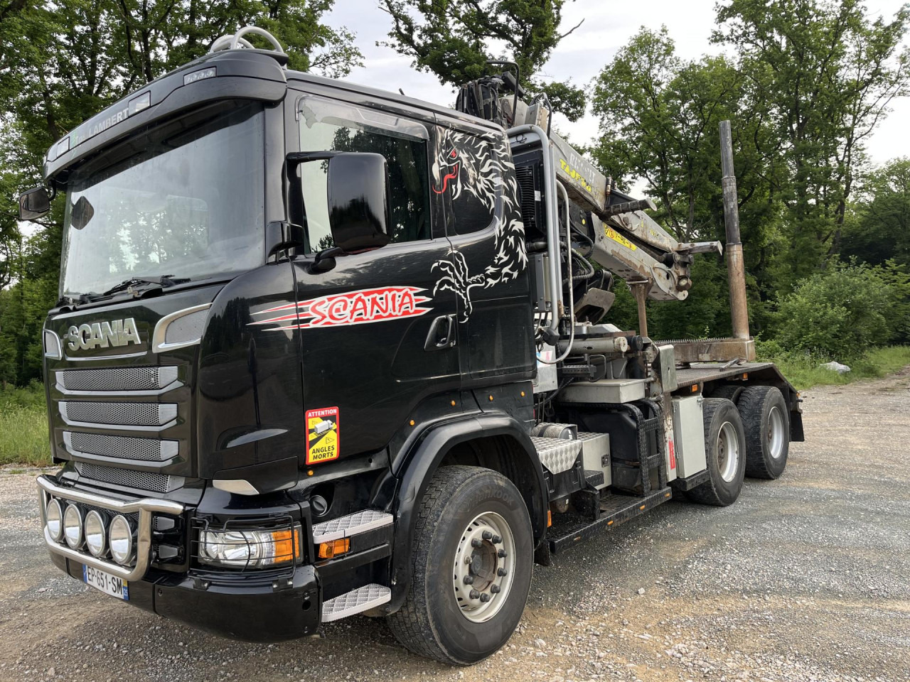 SCANIA R 580 CB6x4EHZ - Šasija kravas automašīna: foto 2 SCANIA R 580 CB6x4EHZ - Šasija kravas automašīna: foto 2
