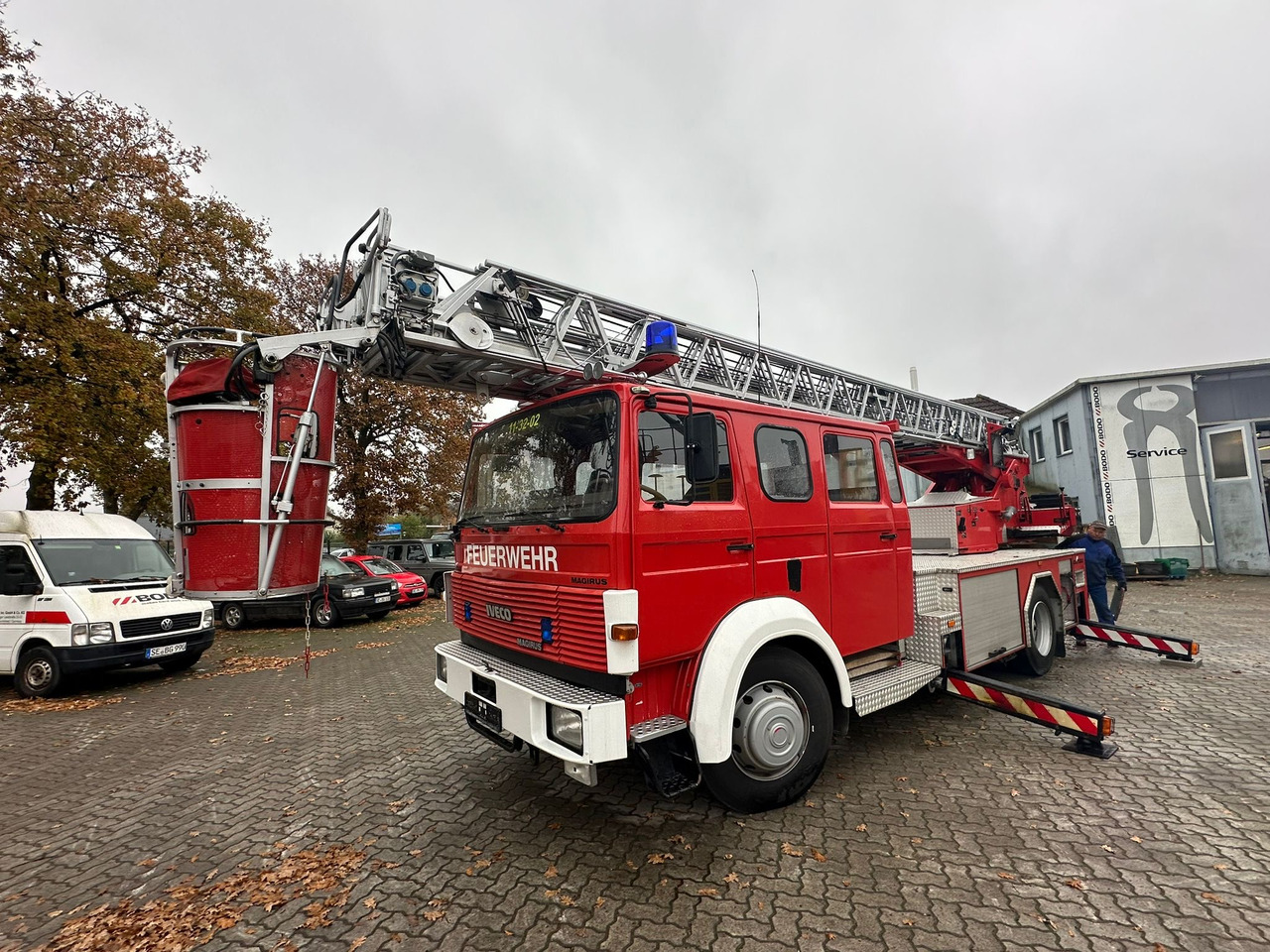 IVECO MAGIRUS 140-25A - Ugunsdzēsēju mašīna: foto 1 IVECO MAGIRUS 140-25A - Ugunsdzēsēju mašīna: foto 1