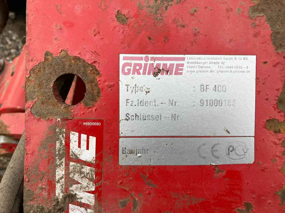 Grimme BFL-400-H - Kombainu papildaprīkojums: foto 4 Grimme BFL-400-H - Kombainu papildaprīkojums: foto 4