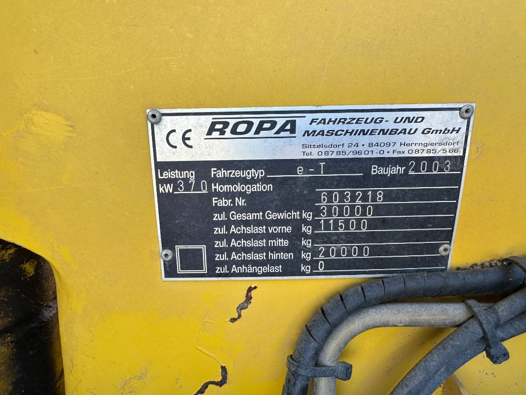 ROPA Euro Tiger - Augsnes apstrādes tehnika: foto 2 ROPA Euro Tiger - Augsnes apstrādes tehnika: foto 2