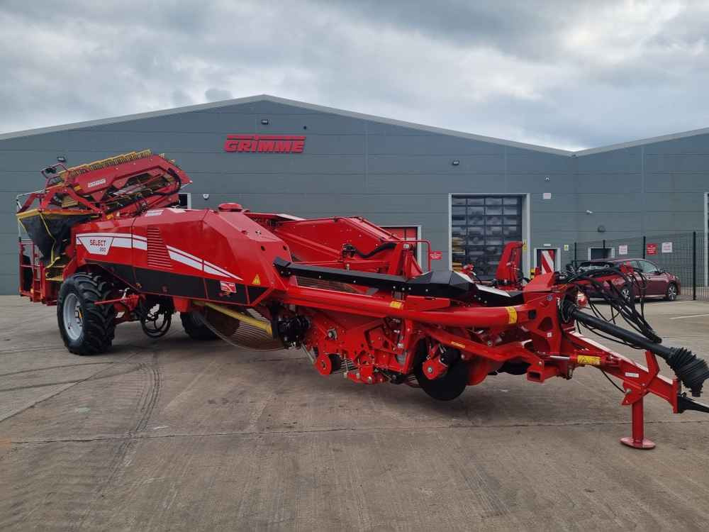 Grimme Grimme Select 200 2 Row Trailed Potato Harvester - Kombains: foto 1 Grimme Grimme Select 200 2 Row Trailed Potato Harvester - Kombains: foto 1