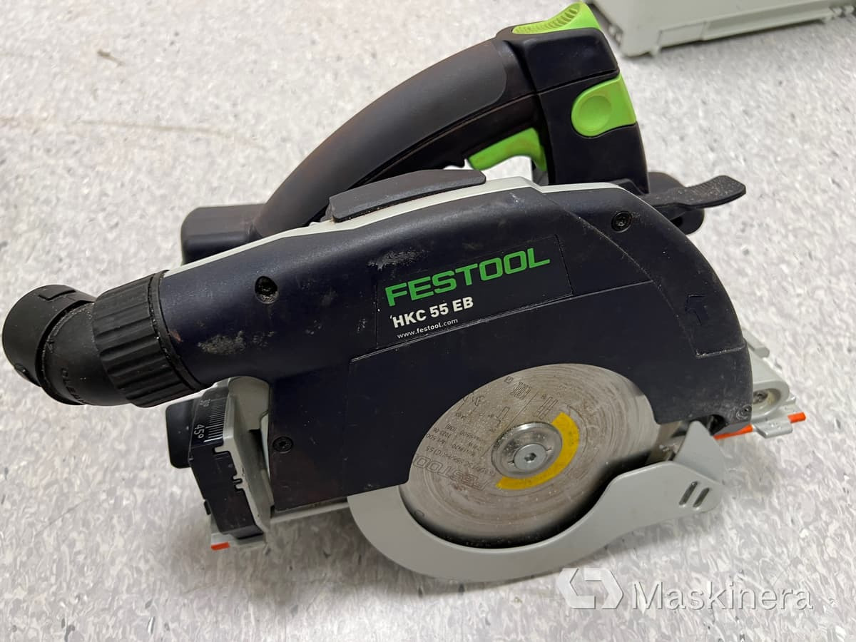 Cirkelsåg Festool HKC 55 EB - Celtniecības maisītājs: foto 2 Cirkelsåg Festool HKC 55 EB - Celtniecības maisītājs: foto 2
