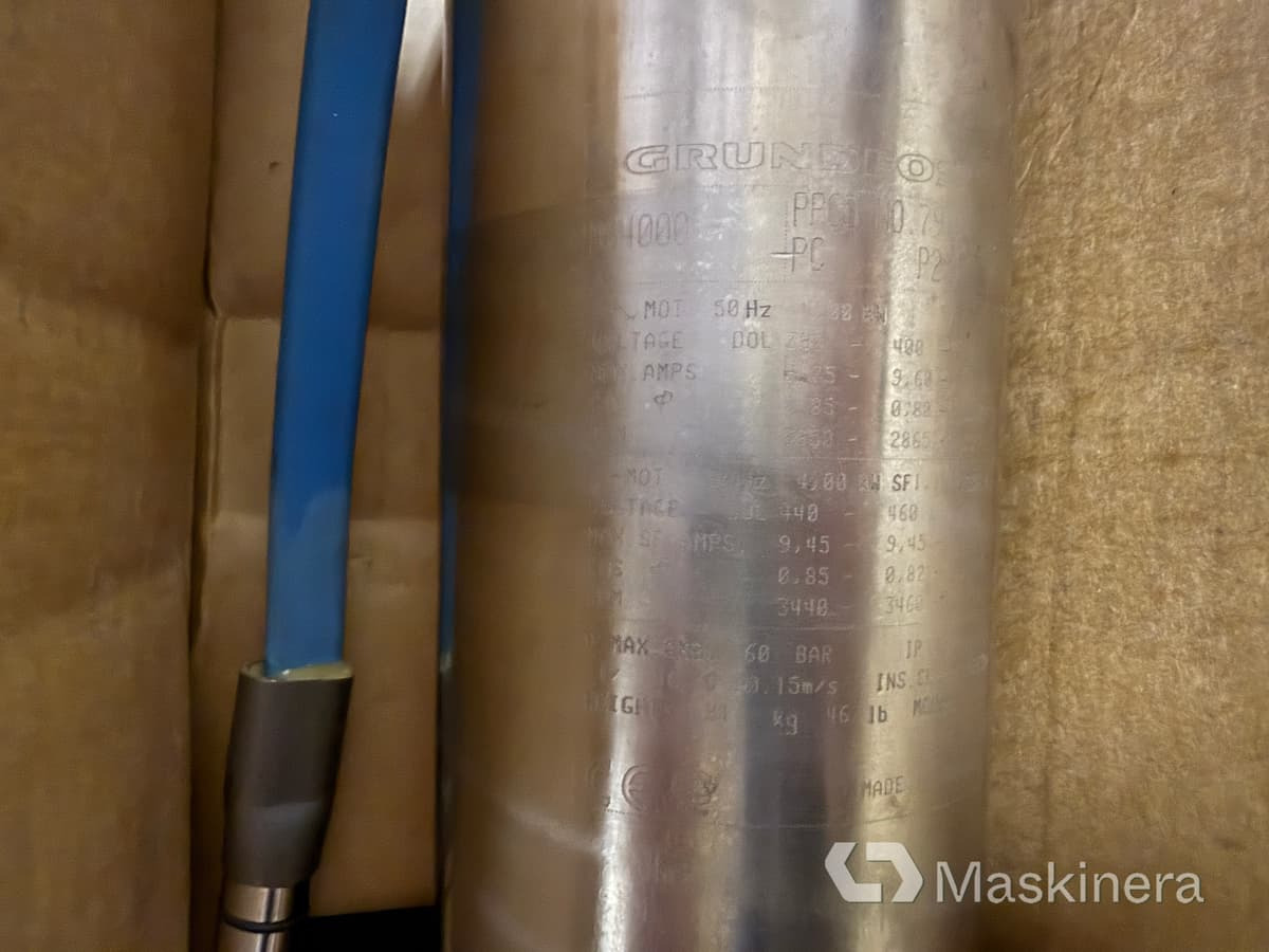 Djupbrunnspump Grundfos MS4000 - Celtniecības maisītājs: foto 5 Djupbrunnspump Grundfos MS4000 - Celtniecības maisītājs: foto 5