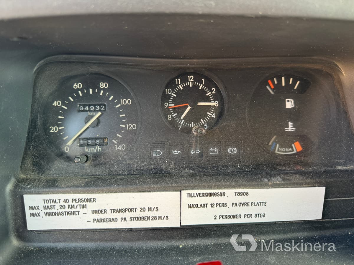 Kravas mikroautobuss Ford Transit TFGBH 160 Trappbil Ford Transit TFGBHL: foto 13