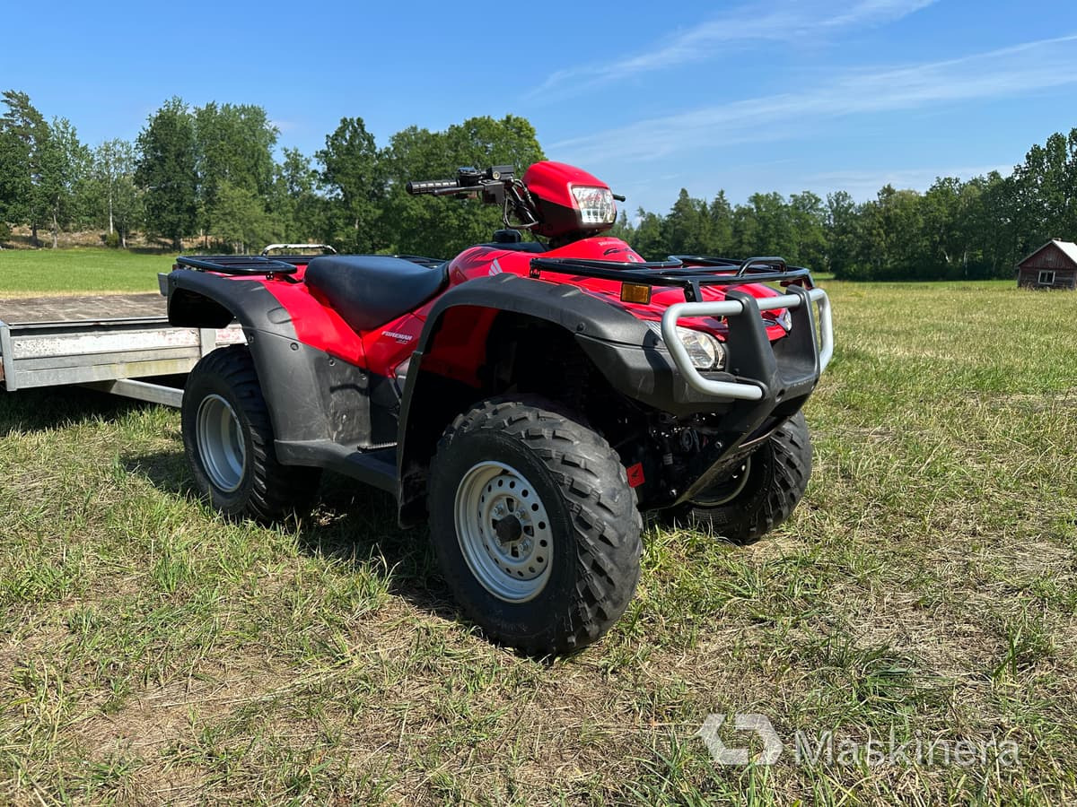 Fyrhjuling Honda TRX500FE - Kvadricikls: foto 1 Fyrhjuling Honda TRX500FE - Kvadricikls: foto 1