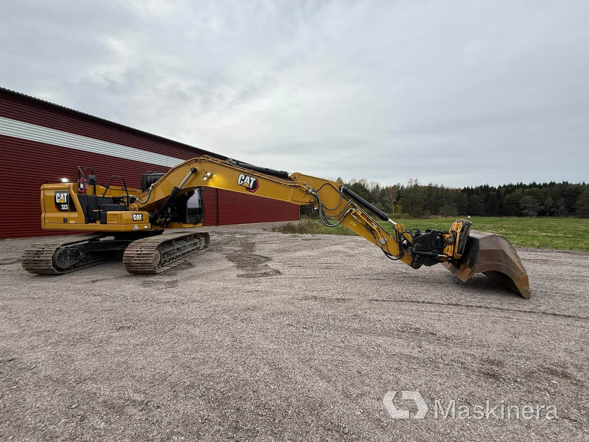 Grävmaskin CAT 323 Next Generation - Kāpurķēžu ekskavators: foto 4 Grävmaskin CAT 323 Next Generation - Kāpurķēžu ekskavators: foto 4