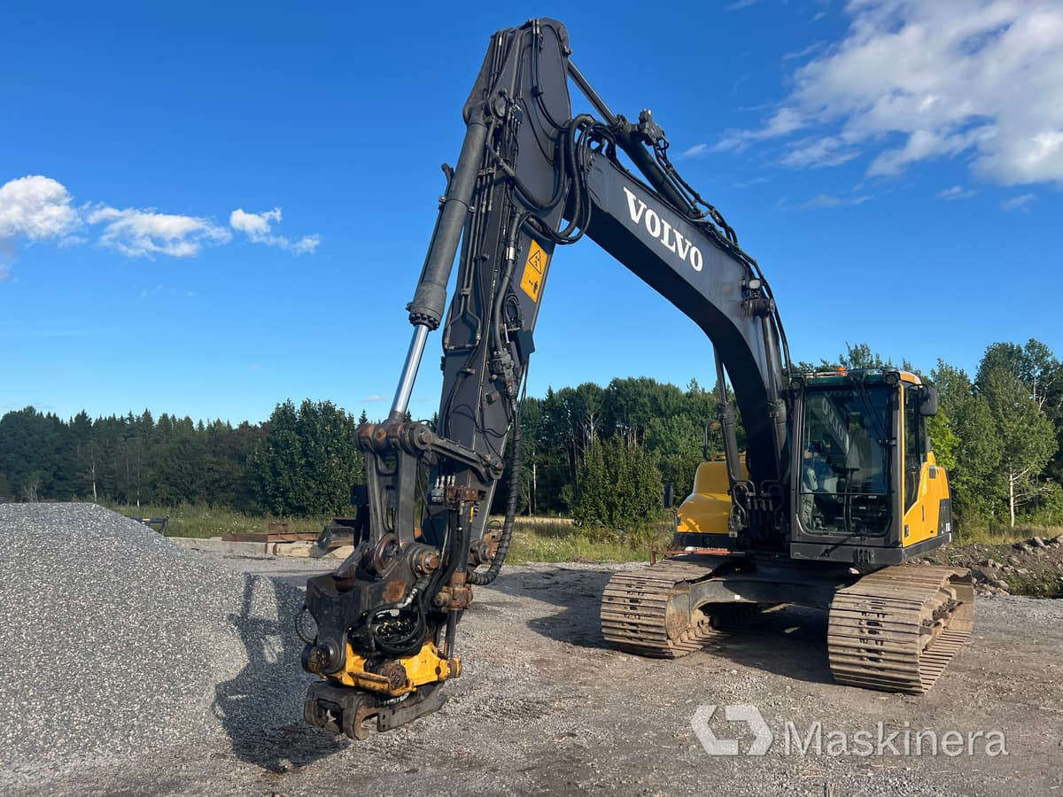 Grävmaskin Volvo EC160DL - Kāpurķēžu ekskavators: foto 2 Grävmaskin Volvo EC160DL - Kāpurķēžu ekskavators: foto 2
