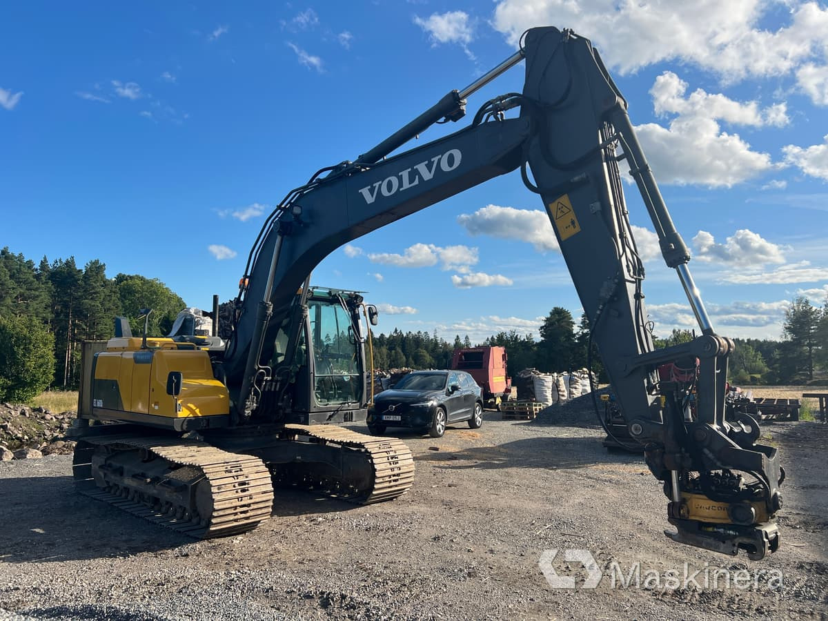 Grävmaskin Volvo EC160DL - Kāpurķēžu ekskavators: foto 3 Grävmaskin Volvo EC160DL - Kāpurķēžu ekskavators: foto 3
