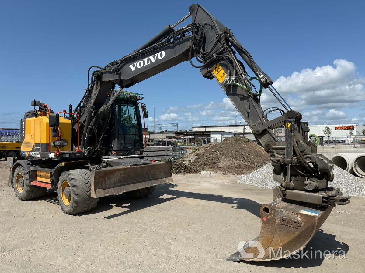 Hjulgrävare Volvo EWR150E - Kāpurķēžu ekskavators: foto 1 Hjulgrävare Volvo EWR150E - Kāpurķēžu ekskavators: foto 1