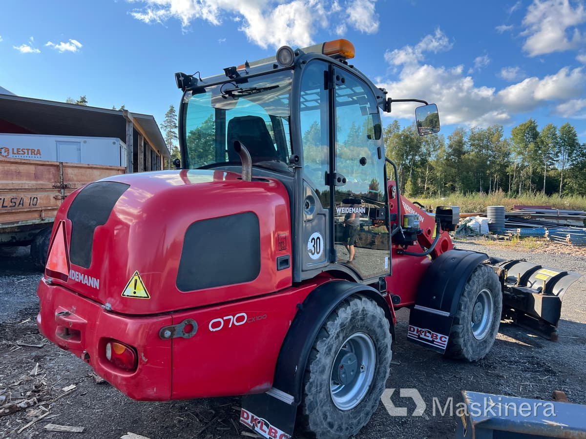 Hjullastare Weidemann 4070 CX100 med snöutrustning - Riteņu iekrāvējs: foto 5 Hjullastare Weidemann 4070 CX100 med snöutrustning - Riteņu iekrāvējs: foto 5