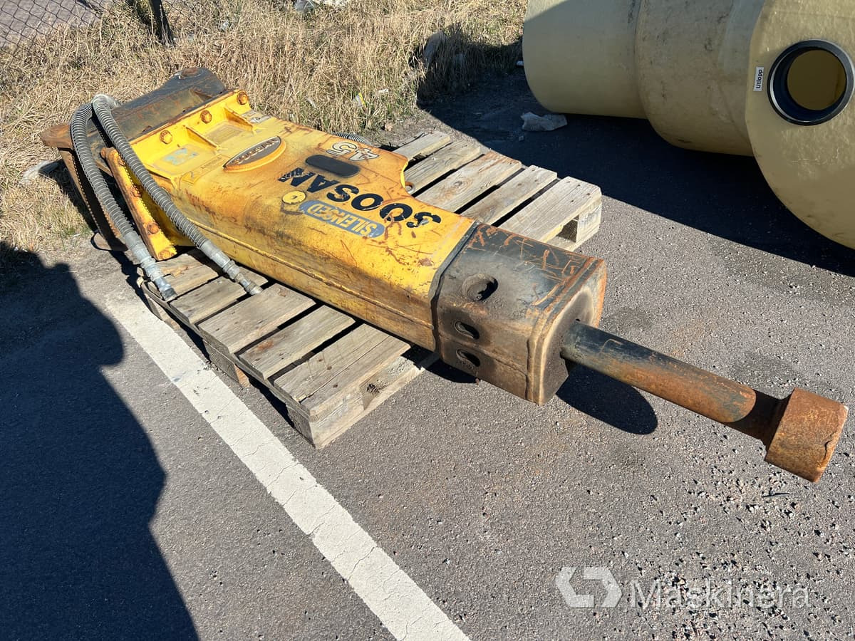 Hydraulhammare Soosan S60 - Hidrauliskais āmurs: foto 1 Hydraulhammare Soosan S60 - Hidrauliskais āmurs: foto 1