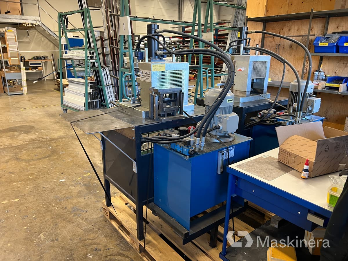 Hydraulisk press Santas Mekaniska DS88 - Locīšanas prese: foto 4 Hydraulisk press Santas Mekaniska DS88 - Locīšanas prese: foto 4