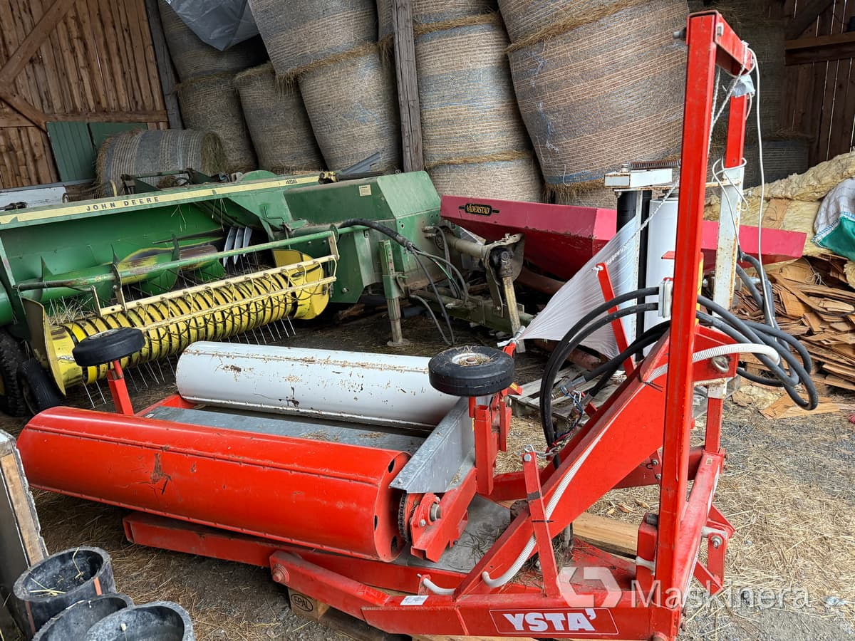 Inplastare Ysta Bale wrap 1600 med sidospakar - Ruļļu ietinējs: foto 2 Inplastare Ysta Bale wrap 1600 med sidospakar - Ruļļu ietinējs: foto 2