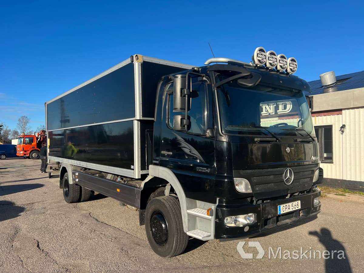 Lastbil Mercedes-Benz Atego 1224 L - Kravas automašīna ar slēgto virsbūvi: foto 3 Lastbil Mercedes-Benz Atego 1224 L - Kravas automašīna ar slēgto virsbūvi: foto 3