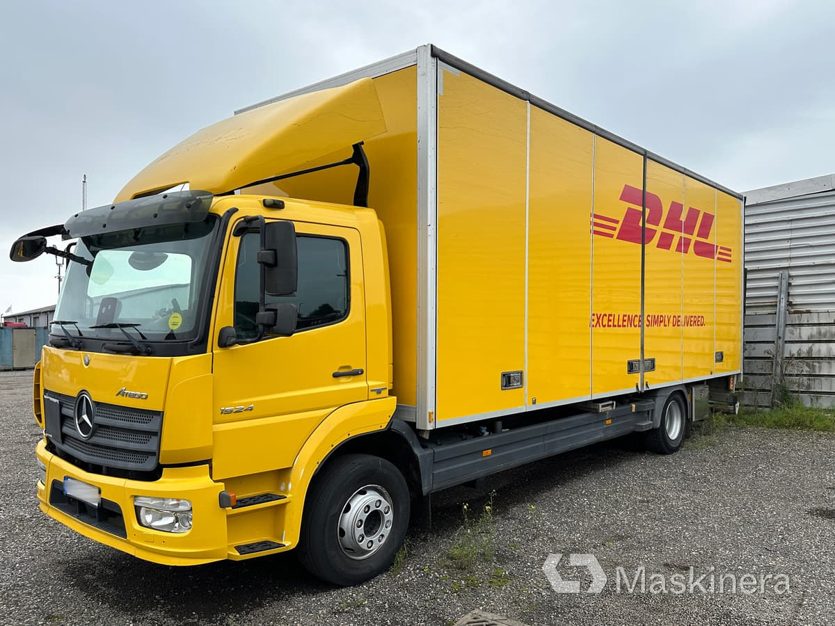 Lastbil Mercedes-Benz Atego - Kravas automašīna ar slēgto virsbūvi: foto 1 Lastbil Mercedes-Benz Atego - Kravas automašīna ar slēgto virsbūvi: foto 1