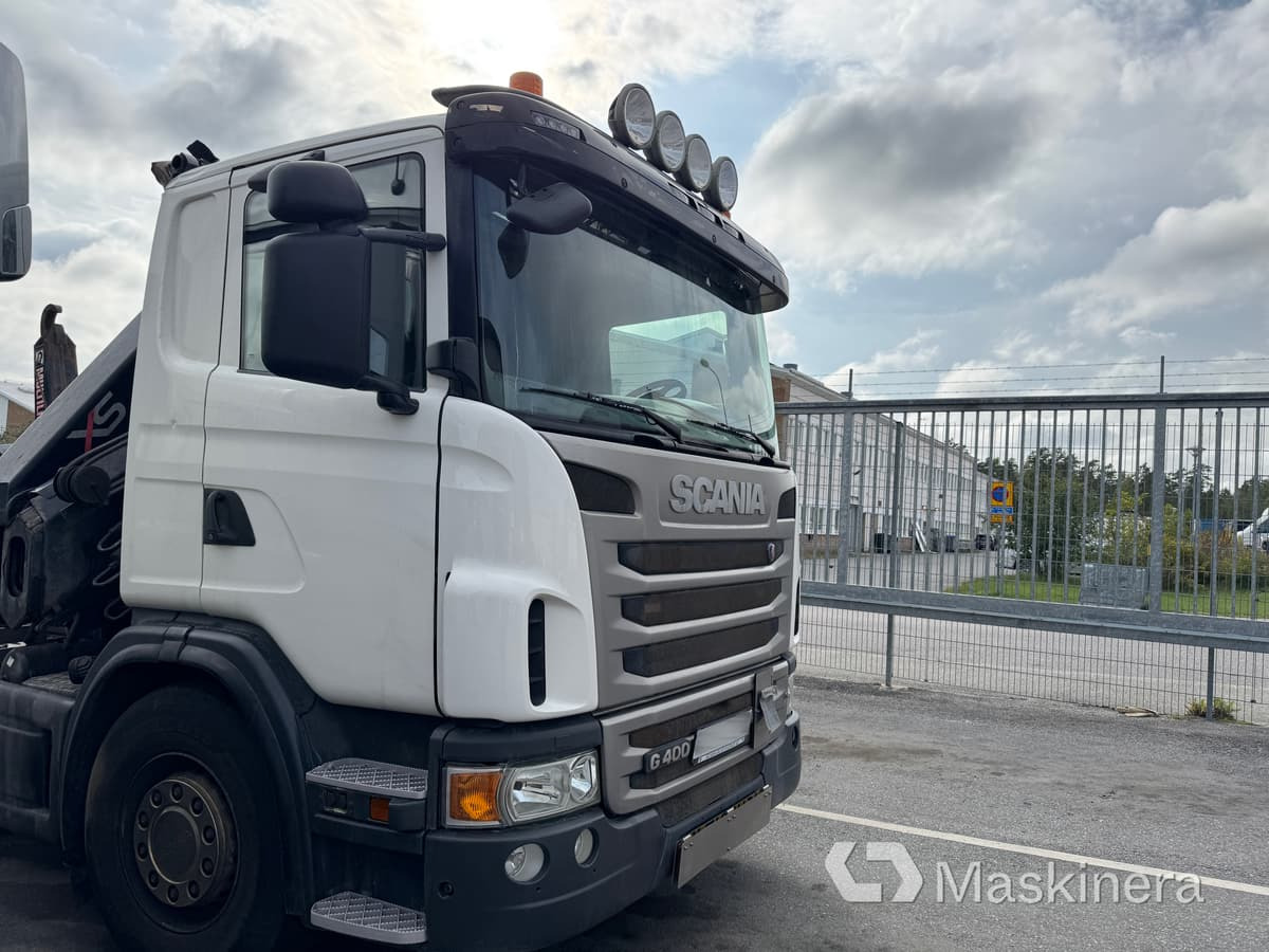 Lastväxlare Scania G400LB8X4*4HNA med HIAB kran - Pacēlājs ar āķi, Kravas auto ar manipulatoru: foto 4 Lastväxlare Scania G400LB8X4*4HNA med HIAB kran - Pacēlājs ar āķi, Kravas auto ar manipulatoru: foto 4