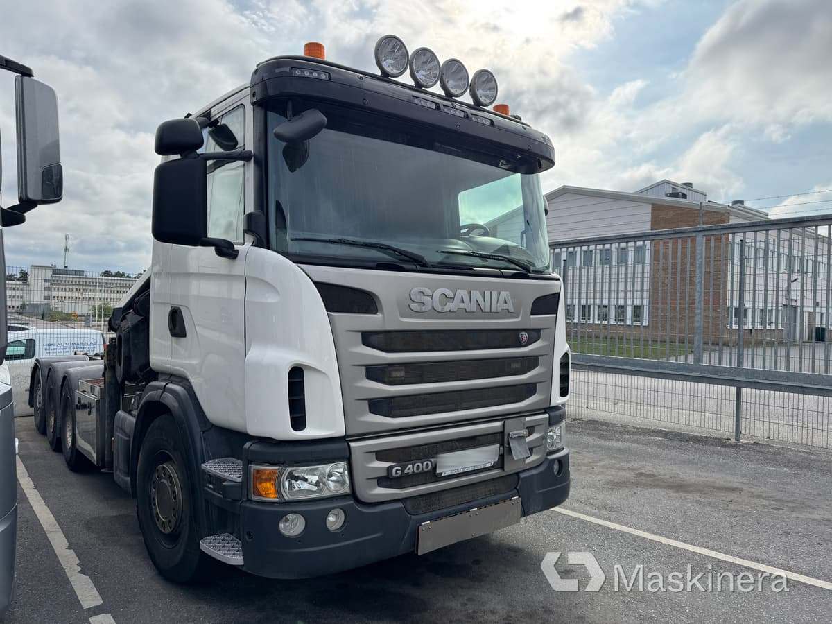 Lastväxlare Scania G400LB8X4*4HNA med HIAB kran - Pacēlājs ar āķi, Kravas auto ar manipulatoru: foto 3 Lastväxlare Scania G400LB8X4*4HNA med HIAB kran - Pacēlājs ar āķi, Kravas auto ar manipulatoru: foto 3