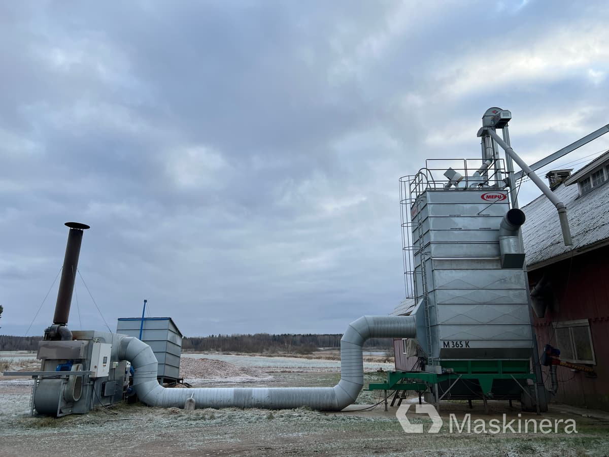 Mepu M365K & Mabre GDS 580 C65 Spannmålstork Mepu M365 K med flispanna Mabre GDS580C65 - Tehnika pēc ražas: foto 2 Mepu M365K & Mabre GDS 580 C65 Spannmålstork Mepu M365 K med flispanna Mabre GDS580C65 - Tehnika pēc ražas: foto 2