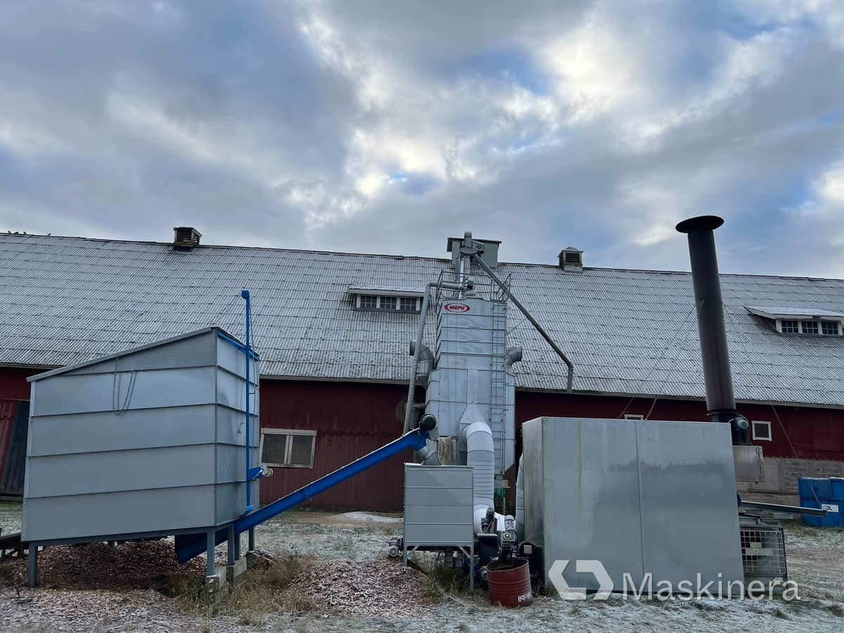 Mepu M365K & Mabre GDS 580 C65 Spannmålstork Mepu M365 K med flispanna Mabre GDS580C65 - Tehnika pēc ražas: foto 5 Mepu M365K & Mabre GDS 580 C65 Spannmålstork Mepu M365 K med flispanna Mabre GDS580C65 - Tehnika pēc ražas: foto 5