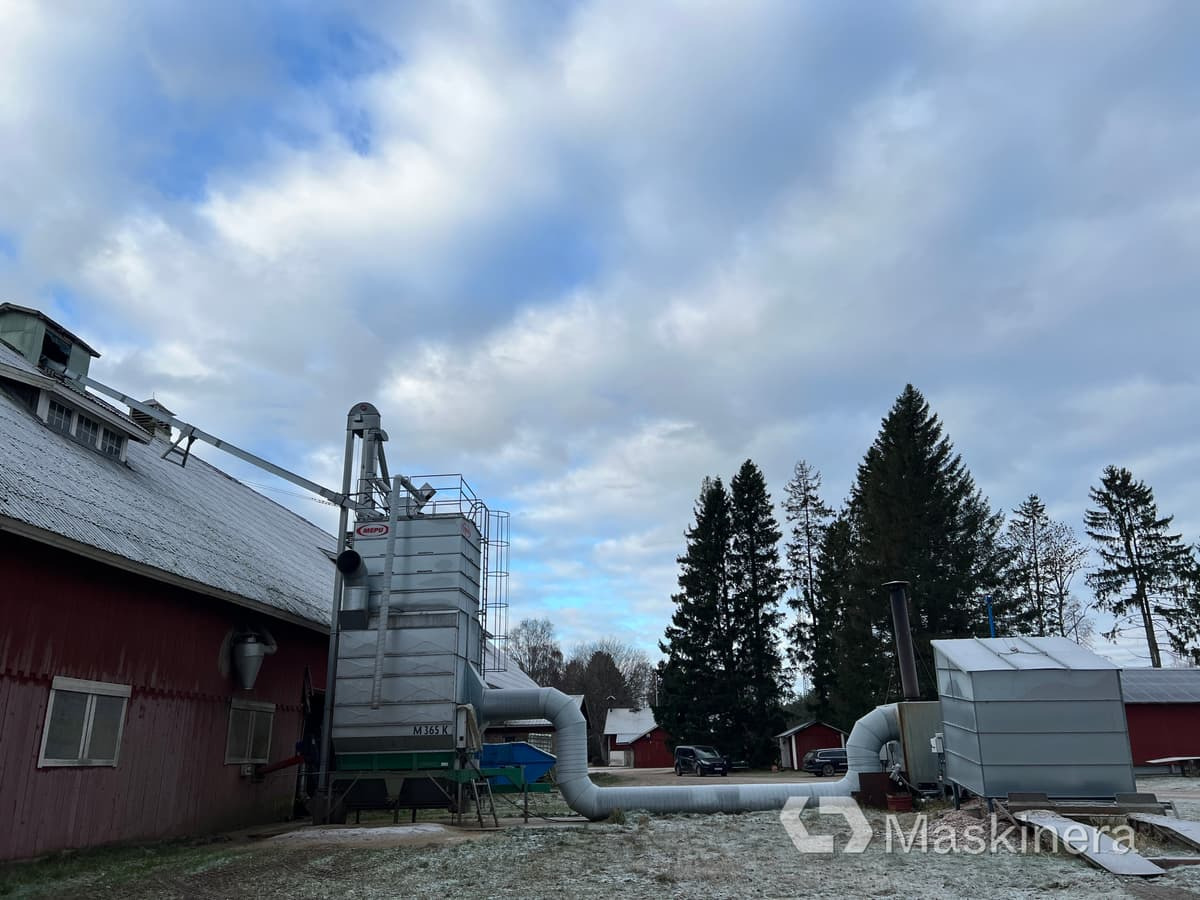 Mepu M365K & Mabre GDS 580 C65 Spannmålstork Mepu M365 K med flispanna Mabre GDS580C65 - Tehnika pēc ražas: foto 3 Mepu M365K & Mabre GDS 580 C65 Spannmålstork Mepu M365 K med flispanna Mabre GDS580C65 - Tehnika pēc ražas: foto 3