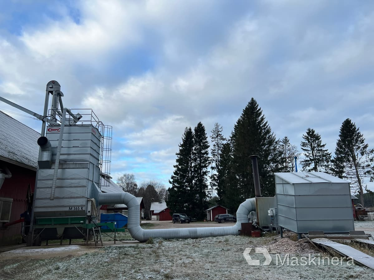 Mepu M365K & Mabre GDS 580 C65 Spannmålstork Mepu M365 K med flispanna Mabre GDS580C65 - Tehnika pēc ražas: foto 4 Mepu M365K & Mabre GDS 580 C65 Spannmålstork Mepu M365 K med flispanna Mabre GDS580C65 - Tehnika pēc ražas: foto 4