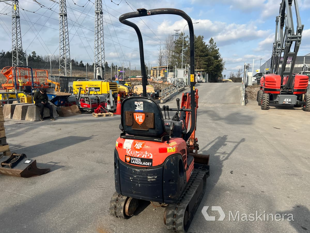 Minigrävare Kubota K008-3 - Kāpurķēžu ekskavators: foto 5 Minigrävare Kubota K008-3 - Kāpurķēžu ekskavators: foto 5