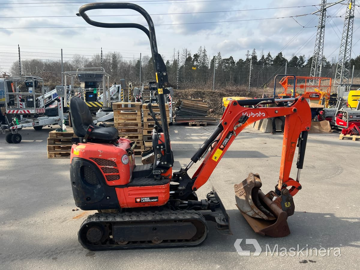 Minigrävare Kubota K008-3 - Kāpurķēžu ekskavators: foto 4 Minigrävare Kubota K008-3 - Kāpurķēžu ekskavators: foto 4