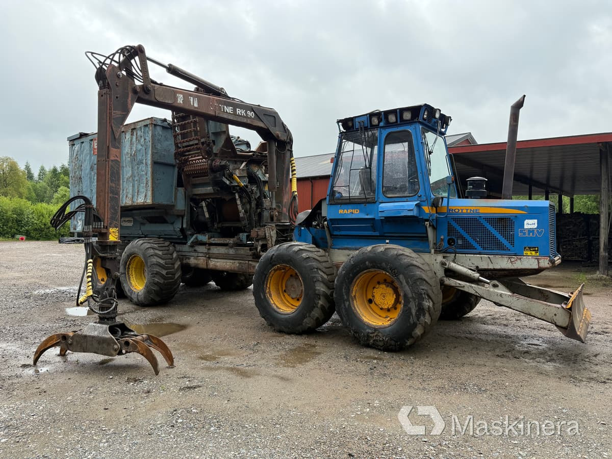 Rottne Smv Rapid 8WD Skotare Rottne Smv-Rapid 8WD med flishugg Bruks 802 CT - Forvarders: foto 5 Rottne Smv Rapid 8WD Skotare Rottne Smv-Rapid 8WD med flishugg Bruks 802 CT - Forvarders: foto 5
