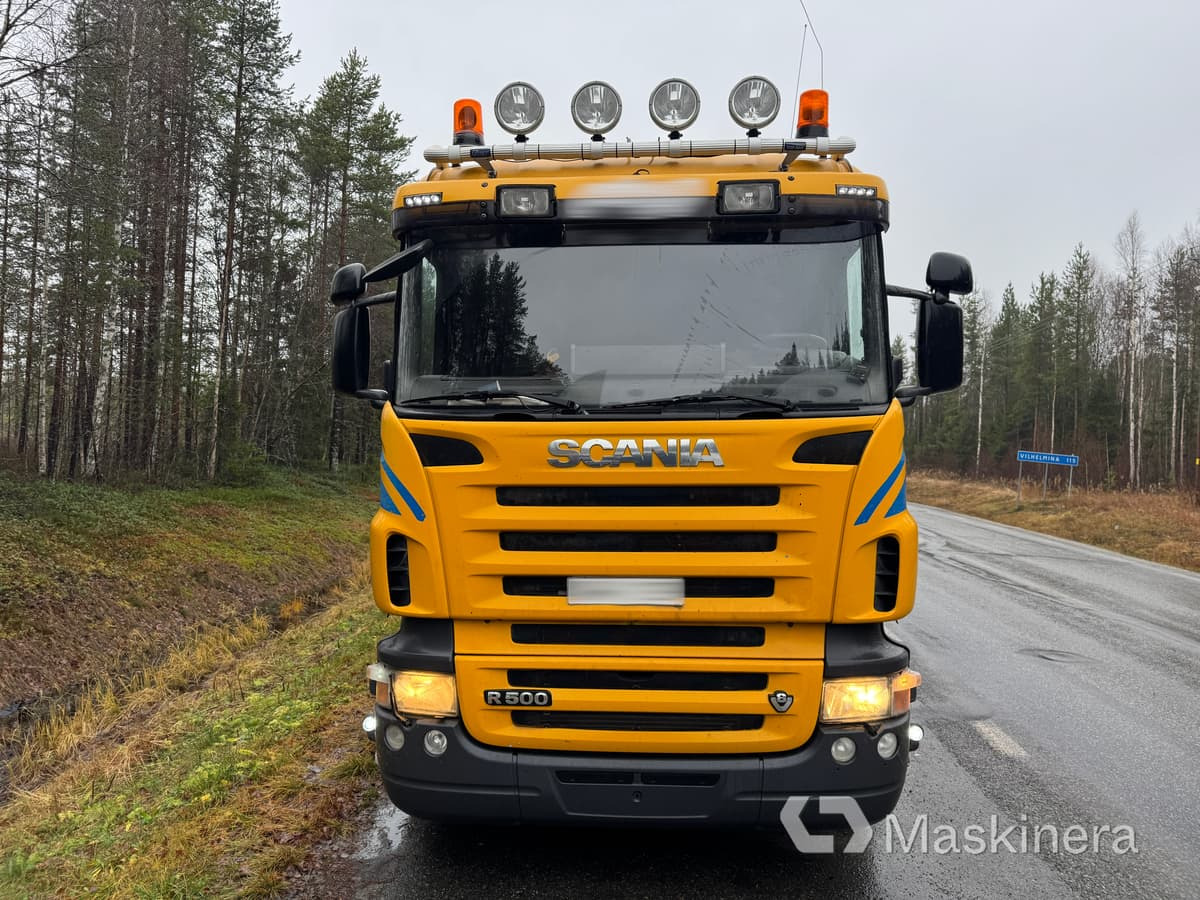Kravas automašīna pašizgāzējs Scania R500LB8X4*4HHA Kassett bil Scania R500 tridem med vagn: foto 8