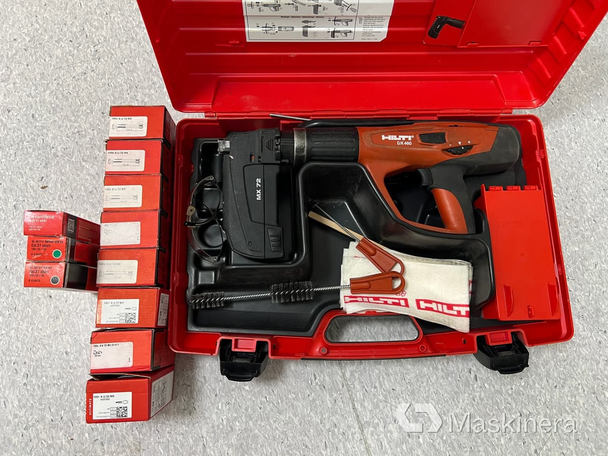 Spikpistol Hilti DX 460 - Celtniecības maisītājs: foto 2 Spikpistol Hilti DX 460 - Celtniecības maisītājs: foto 2