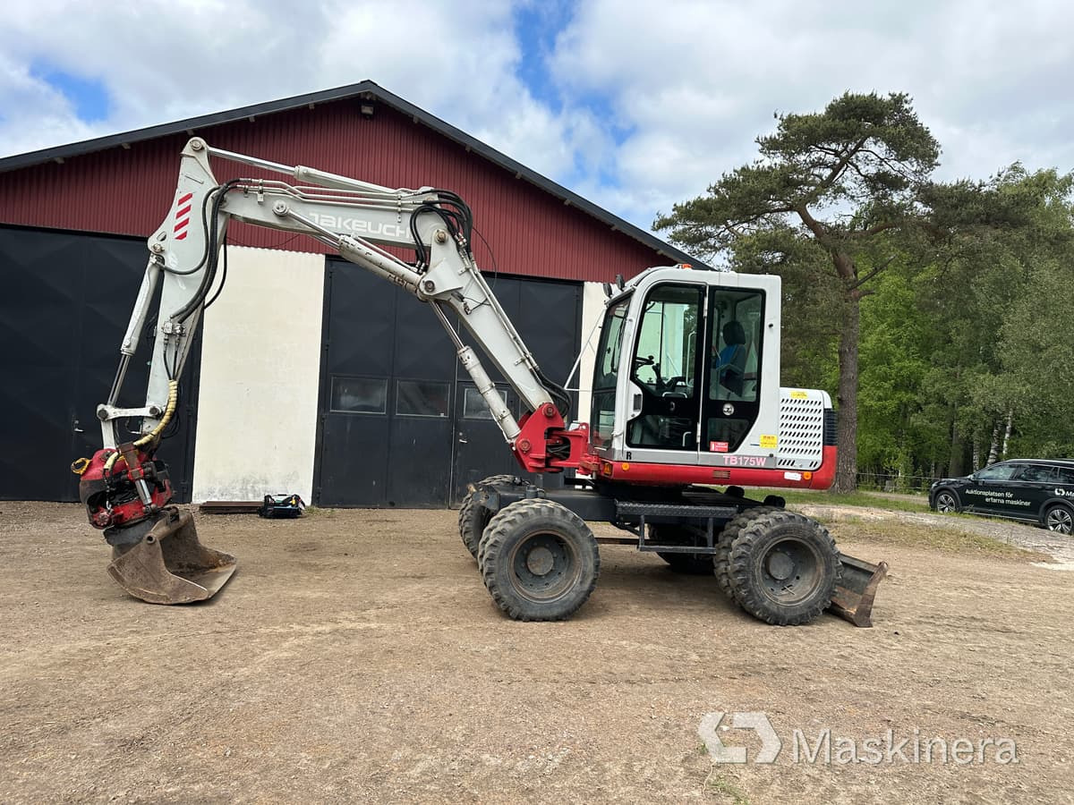 Takeuchi Take-Job TB 175W Hjulgrävare Take-Job TB 175W - Kāpurķēžu ekskavators: foto 2 Takeuchi Take-Job TB 175W Hjulgrävare Take-Job TB 175W - Kāpurķēžu ekskavators: foto 2