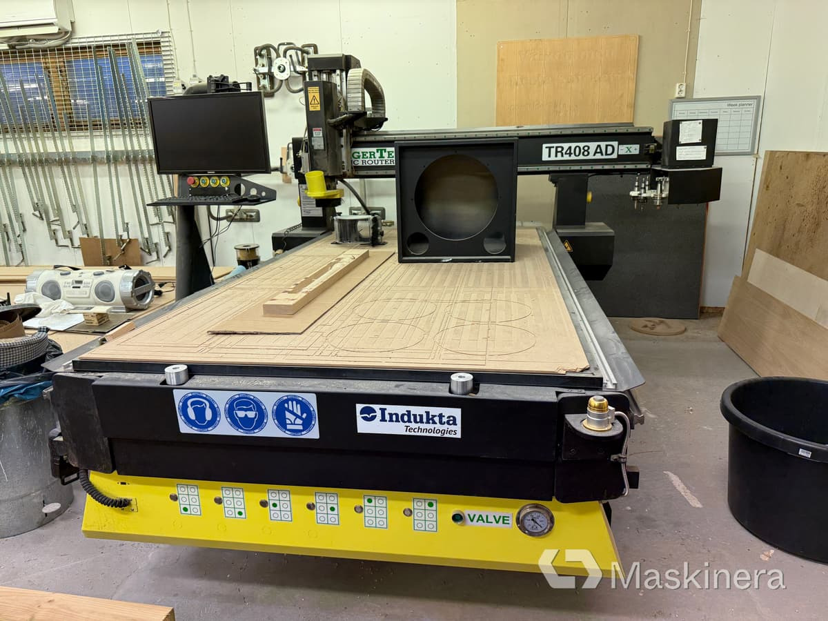 Kokapstrādes iekārta TigerTec CNC router TR408 AD: foto 1